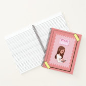 2026 Aesthetic Journal Notebook – Pastel Pink Cute Notizblock (Innenseite)
