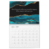 2026 Agate Calm Clarity Calendar Kalender (Mär 2027)