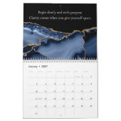 2026 Agate Calm Clarity Calendar Kalender (Jan 2027)