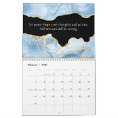 2026 Agate Ruhiger Klarheitskalender Kalender (Feb 2027)