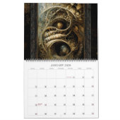 2026 Alien Architecture Surreal Art Calendar Kalender (Jan 2026)