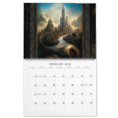 2026 Alien Architecture Surreal Art Calendar Kalender (Feb 2026)