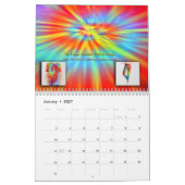 2026 Alles Tie-Dye-Kalender Kalender (Jan 2027)