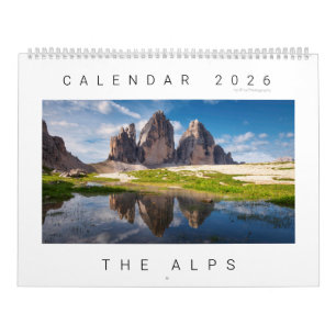 2026 Alpen Natur- und Landschaftsfoto Kalender