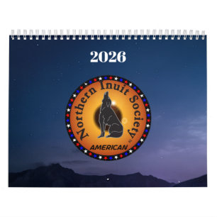 2026 Amerikanischer Northern Inuit Society Kalende Kalender