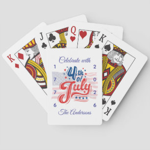 2026 Amerikanischer Semiquincentennial Unabhängigk Spielkarten
