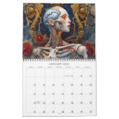 2026 Anatomie 3 Surreal Art Calendar Kalender (Jan 2026)