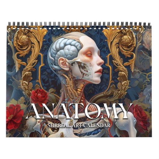 2026 Anatomie 3 Surreal Art Calendar Kalender (Titelbild)