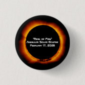 2026 Annular Ring of Fire Solar Eclipse Button (Vorderseite)