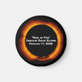 2026 Annular Ring of Fire Solar Eclipse Magnet (Vorne)