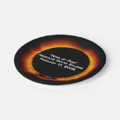 2026 Annular Ring of Fire Solar Eclipse Pappteller (Schrägansicht)