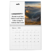 2026 Anpassbare Feier - Fotos hinzufügen Kalender (Feb 2026)