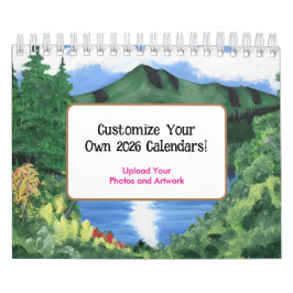 2026 Anpassbarer Kalender - Laden Sie Ihre Fotos h