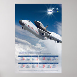 2026 Antonov An-225 Mrija Tribut Poster-Kalender Poster