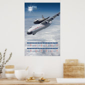 2026 Antonow An-225 "Mrija"-Tributkalender Poster (Küche)