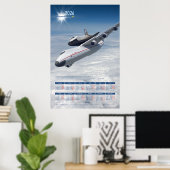 2026 Antonow An-225 "Mrija"-Tributkalender Poster (Heimbüro)