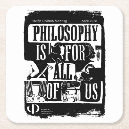 2026 APA Pacific Division coaster Rechteckiger Pappuntersetzer