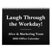 2026 Arbeitsplatz-Humor-Wandkalender Kalender (Titelbild)