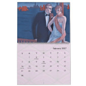 2026 Art Deco Kalender (Feb 2027)