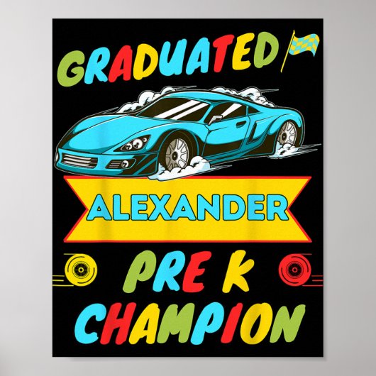 2026 Auto Alexander Personalisierter letzter Tag d Poster (Vorne)