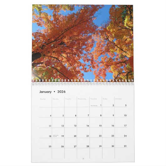 2026 Autumn Vibes All Year Long Kalender (Jan 2026)