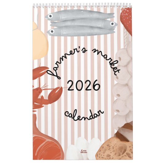 2026 Bauernmarkt-Kalender - Kalender (Titelbild)