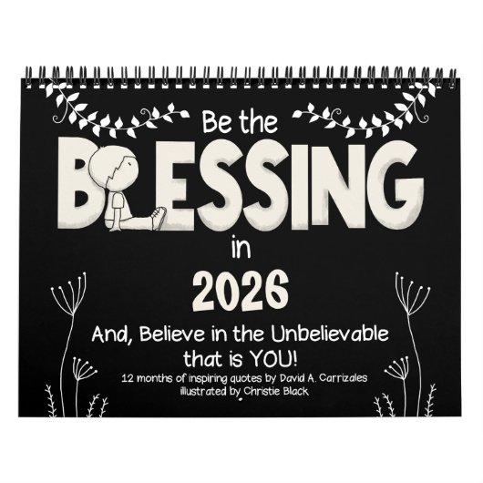 2026 Be the Blessing Kalender (Titelbild)