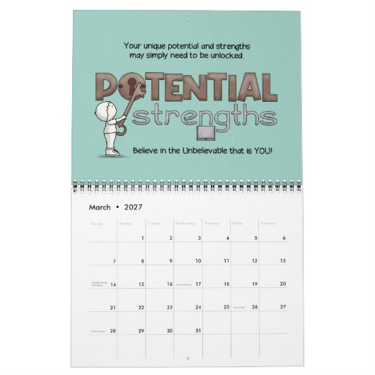 2026 Be the Blessing  Kalender (Mär 2027)