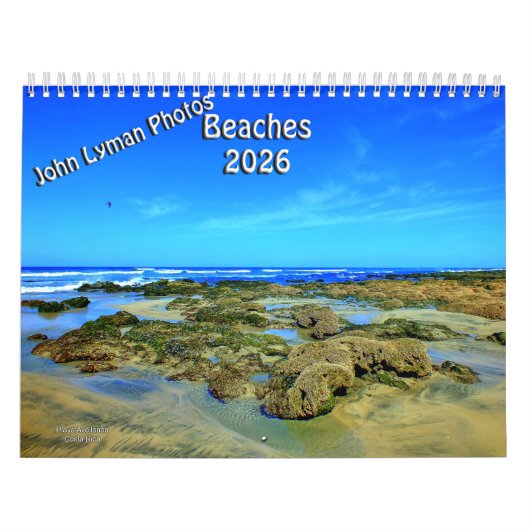 2026 Beaches Calendar Kalender (Titelbild)