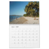 2026 Beaches Calendar Kalender (Mär 2027)