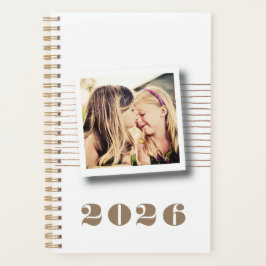 2026 Benutzerdefinierter Foto-Terminplaner Planer