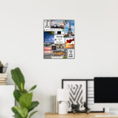 2026 Benutzerdefiniertes Gesetz der Anziehung Visi Poster (Heimbüro)