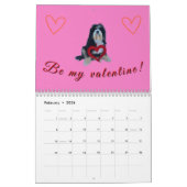 2026 Bernedoodle photo Calendar Kalender (Feb 2026)