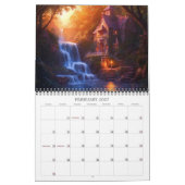 2026 Bezauberter Fantasiekalender von Hideaways Kalender (Feb 2027)