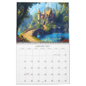 2026 Bezauberter Fantasiekalender von Hideaways Kalender (Jan 2027)