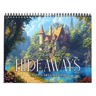 2026 Bezauberter Fantasiekalender von Hideaways Kalender