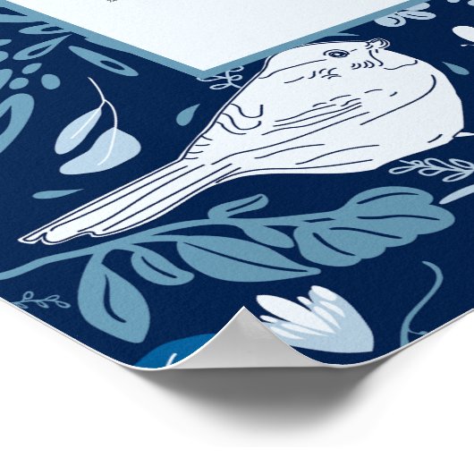 2026 Birds Calendar Poster (Ecke)