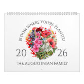 2026 BLOOM WHERE PLANTED Christian Birth Month Kalender (Titelbild)