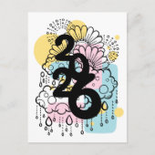 2026 Blooming After the Rain Postkarte (Vorderseite)