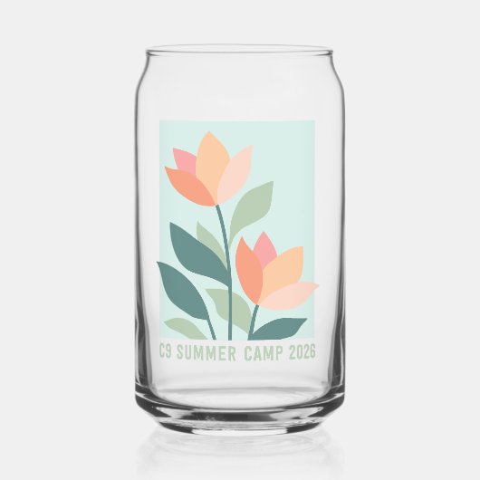 2026 Blumen Glas Dose (Vorderseite)