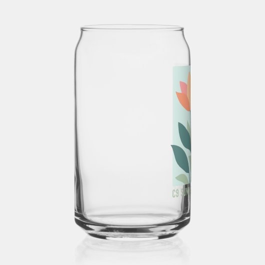 2026 Blumen Glas Dose (Rechts)
