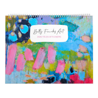 2026 Blumenfelder-Kenderl von Betty Franks Kalender