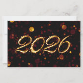 2026 Bokeh-Lichter Silvesterparty (Vorderseite)