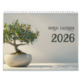 2026 Bonsai Art Zen | Minimalist Photography Kalender (Titelbild)