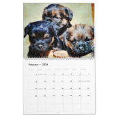 2026 Border Terrier Dog Mama Gift Border Lover Kalender (Feb 2026)
