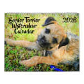 2026 Border Terrier Dog Mama Gift Border Lover Kalender (Titelbild)