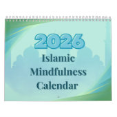 2026 Brandable Islamic Hijri Calendar – Mindfulnes Kalender (Titelbild)