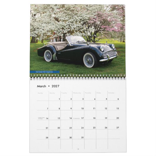 2026 British Classics Calendar Kalender (Mär 2027)