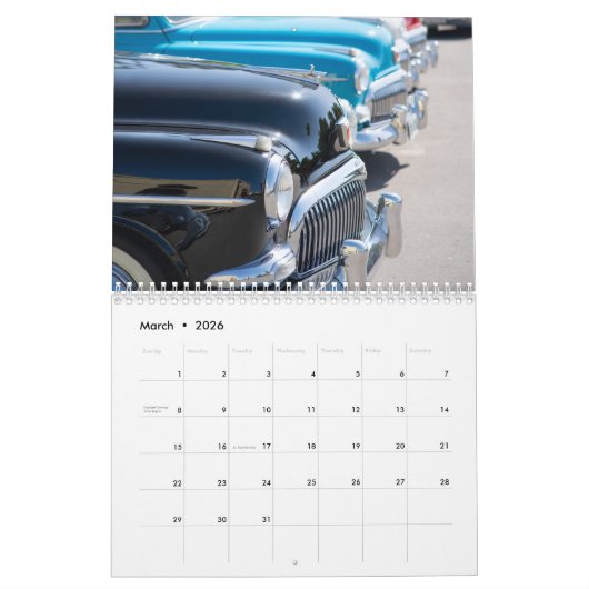 2026 British Classics  Kalender (Mär 2026)