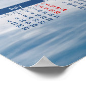 2026 Buran Soviet Shuttle Poster Calendar (Ecke)